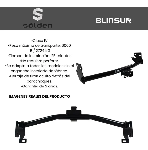 Tiron De Arrastre Jalon Solden Chevrolet Colorado 2004 -2012