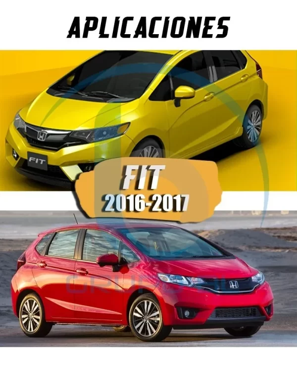 Tirón De Arrastre Jalon Honda Fit 2016-2017 Negro
