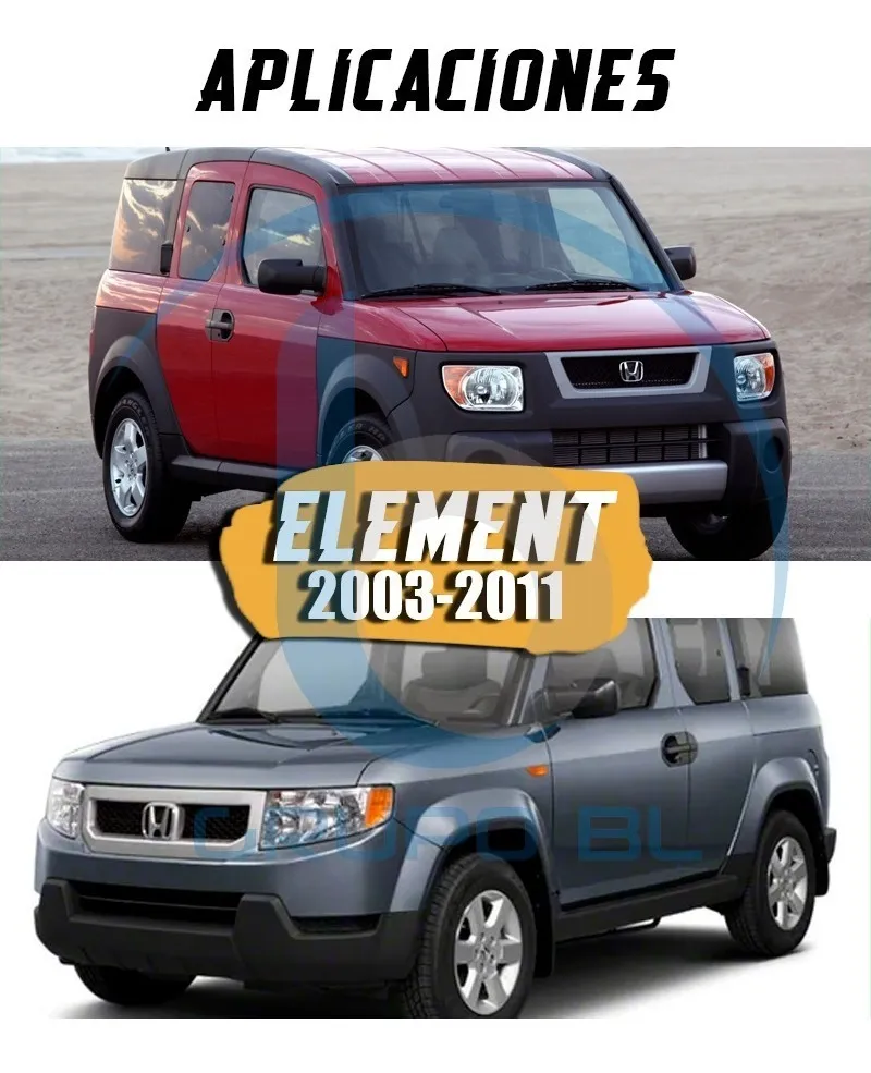 Tirón De Enganche  Honda Element 2003-2011 Negro - Image 3