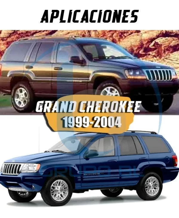 Tirón De Enganche Jeep Grand Cherokee 1999-2004 Negro