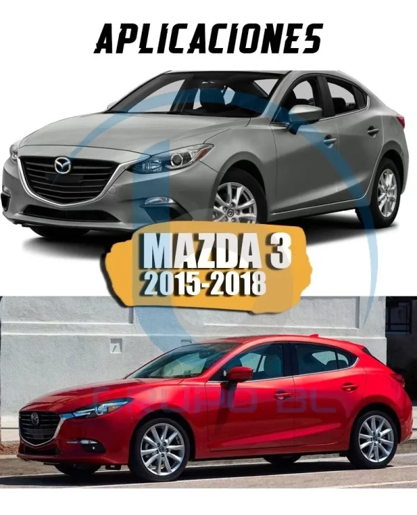 Tirón De Enganche Mazda 3 2015-2019 Negro