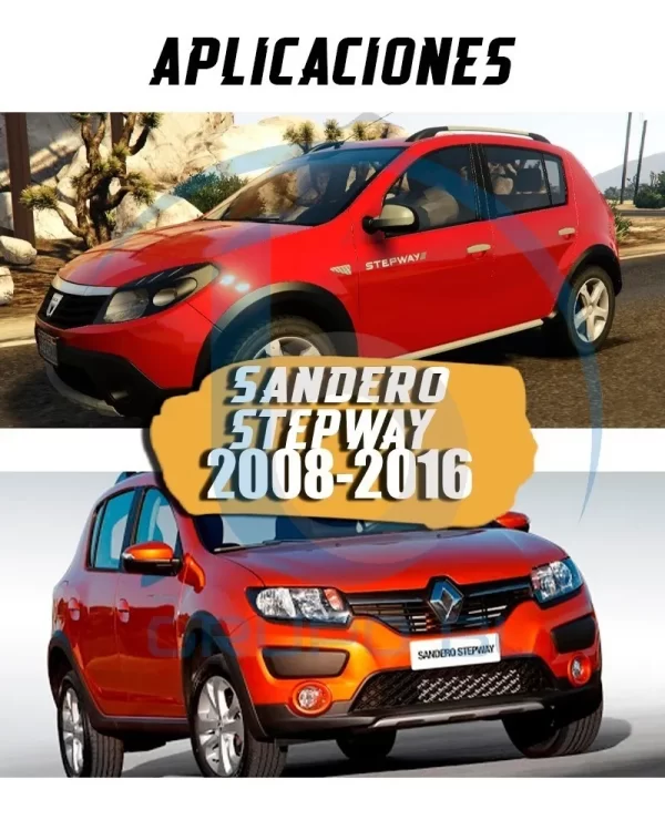 Tirón De Enganche Renault Sandero Stepway 2008-2016