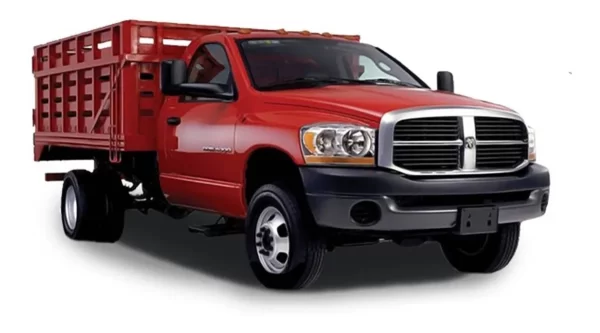 Tirón Arrastre Jalón Dodge Ram 4000/3500/1980-2001 Negro