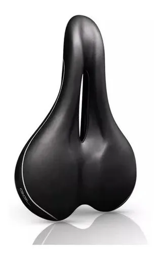 Asiento De Bicicleta Cuero Sintético Transpirable Suave