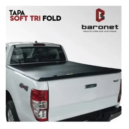 Tapa Cubre Batea Soft Tri Fold Ford Lobo 2015 - 2023 Cab Sen - Image 3