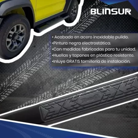 Estribos Nissan Estacas Np300 2021 Frontier Cabina Sencilla - Image 3