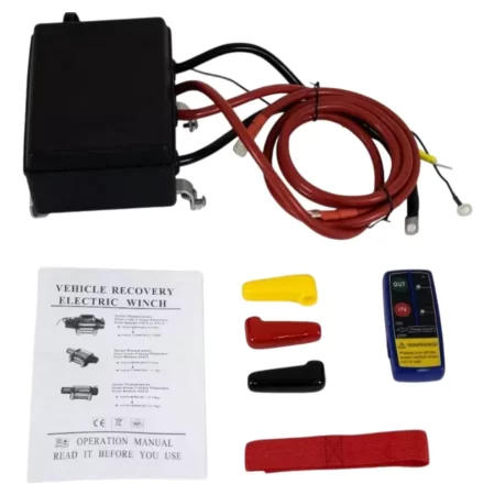 Winch Electrico Jeep Pick Up Cable Acero Off Road  9,500lbs - Image 3