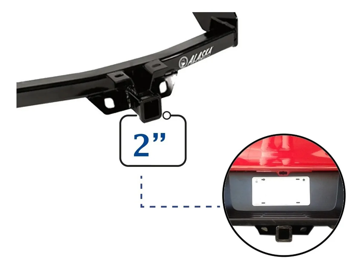 Tirón De Enganche Ford Superduty F350 F450 F550 Chasis 08-17 - Image 3