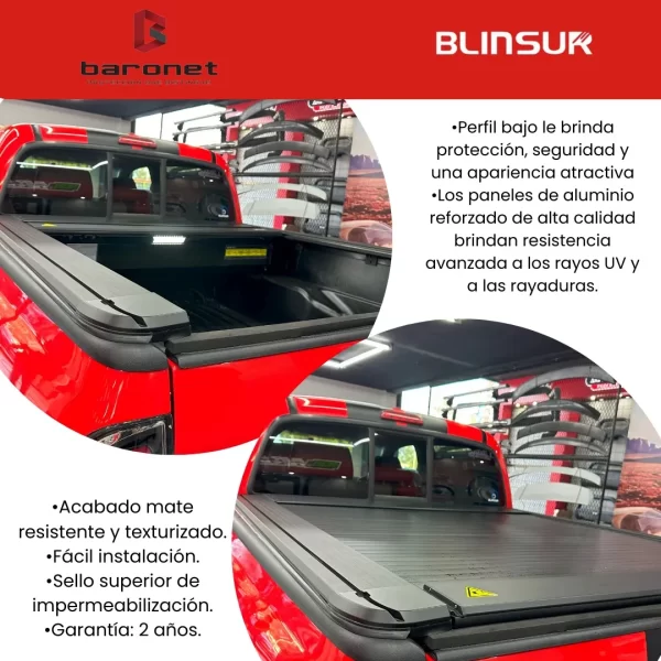 Tapa Cubre Batea Retractil Electrica Ford Maverick 2022