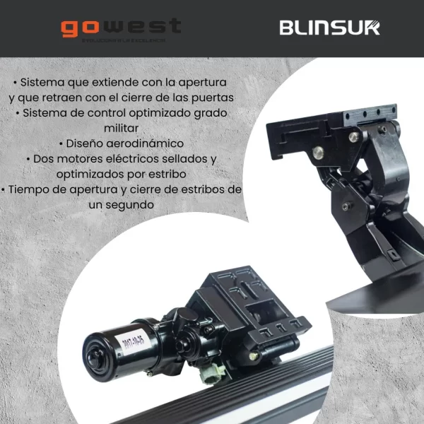 Estribos Electricos Np300 Frontier 2016 - 2022 Doble Cabina