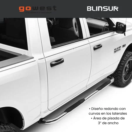 Estribos Redondos Honda Pilot 2016 - 2020 Suv Acero Inox - Image 3