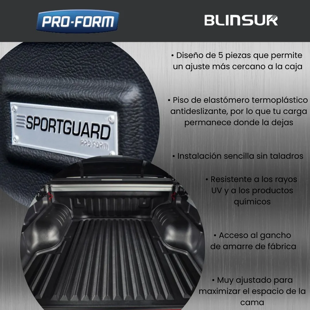 Bed Liner Sport Guard Ford Ranger 2013 - 2021 + Doble Cabina - Image 3