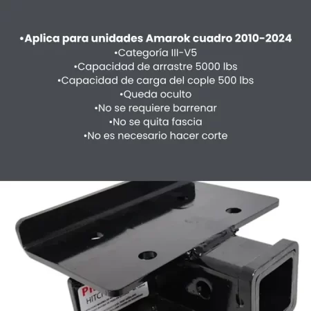 Tirón Jalón De Arrastre Volkswagen Amarok  Cuadro 2023 - Image 3