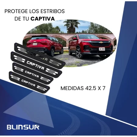 Protección Bl De Estribos 4 Puertas Para Captiva - Image 3