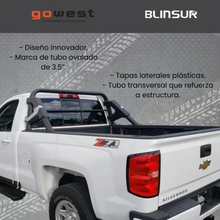 Roll Bar Elite Pintado Para Chevrolet Colorado 2016 - 2023 - Image 3