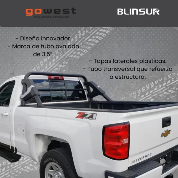 Roll Bar Elite Pintado Para Chevrolet Colorado 2016 - 2023