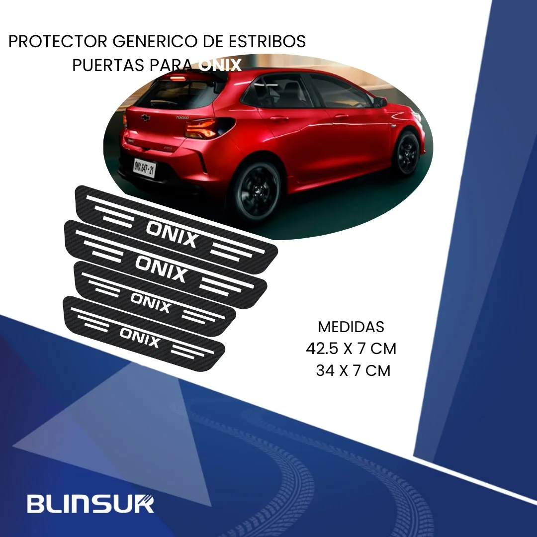 Cinta Protectora Bl Embellecedora Estribos Para Onix - Image 3