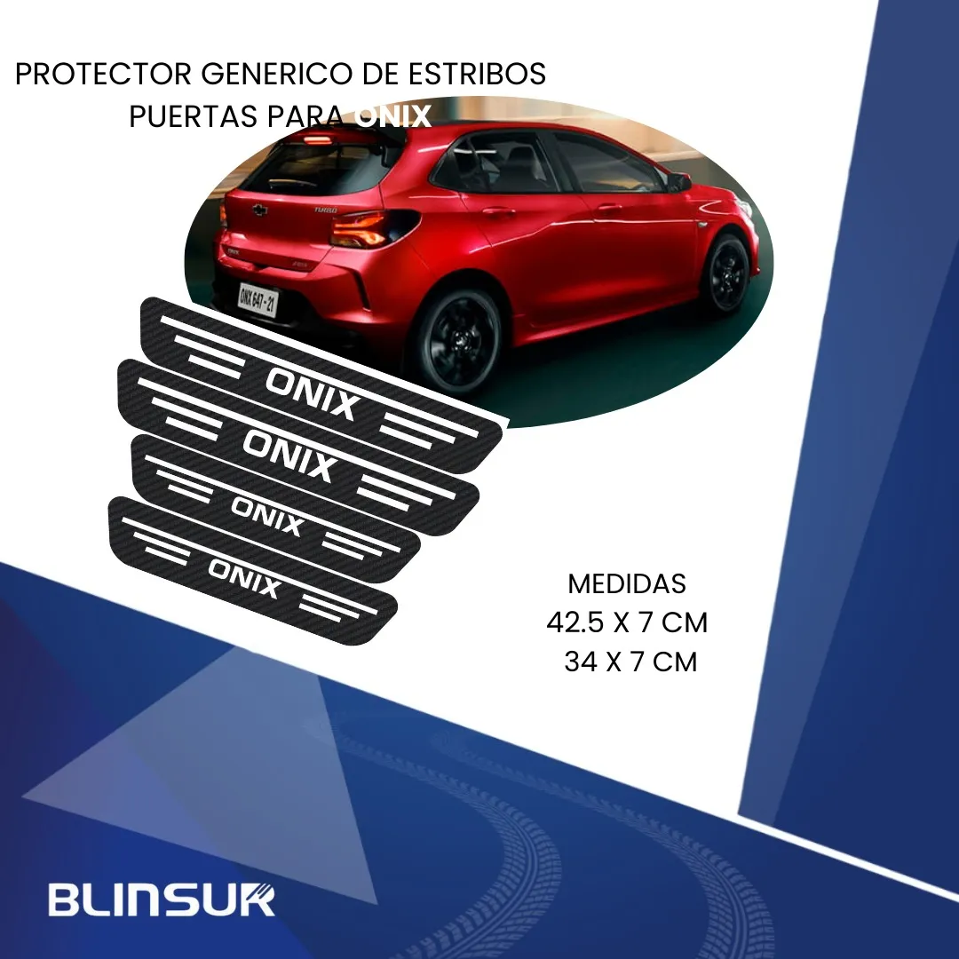 Cinta Protectora Bl Embellecedora Estribos Para Onix - Image 3