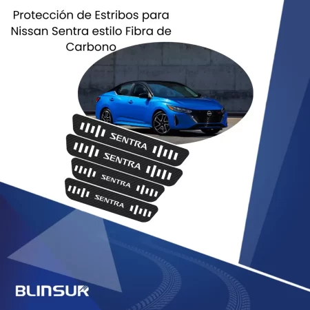 Cinta Protectora Embellecedora Estribos Para Nissan Sentra - Image 3