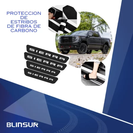 Protección De Estribos Bl Fibra De Carbono Para Sierra - Image 3