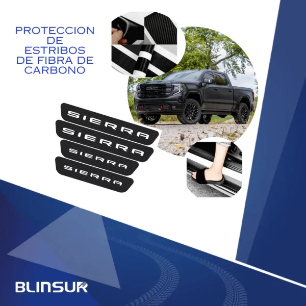 Protección De Estribos Bl Fibra De Carbono Para Sierra