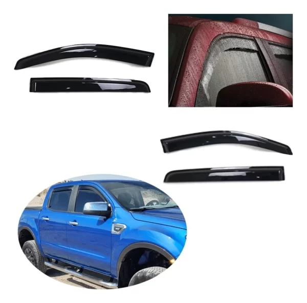 Moldura Aplique Deflectores De Vientopara Ranger 2012-2021
