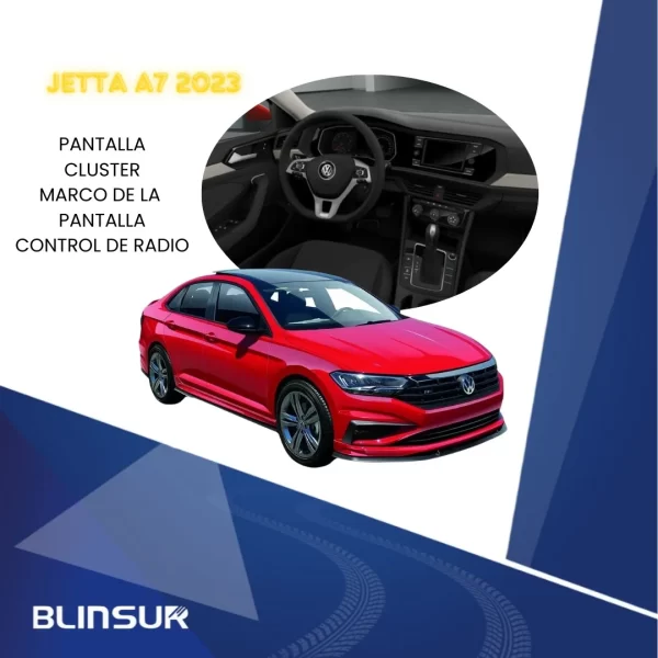 Protector Pantalla, Clúster, C. Radio Para Vw Jetta A7 2023