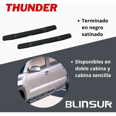 Estribos Mg Compatibles Con Ford Ranger 2013 - 2022 - Image 3