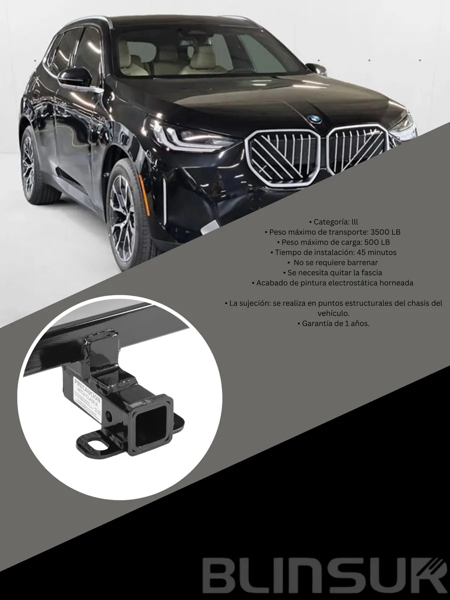 Tiron Jalon De Arrastre Compatible Con Bmw X3 2018-2025 - Image 3