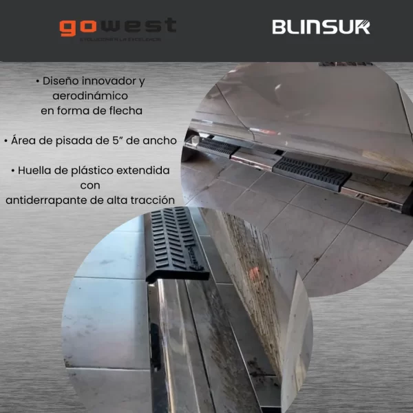 Estribos Serie 500 Compatibles Con Ford Ranger 2013 - 2022