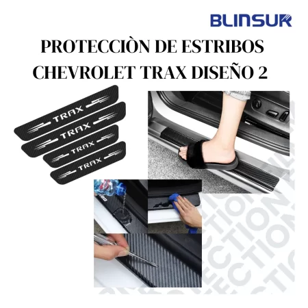 Sticker Protector De Estribos Chevrolet Trax Diseño 2 - Image 3