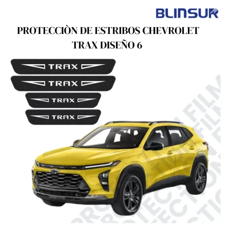 Sticker Protector De Estribos Chevrolet Trax Diseño 6 - Image 3