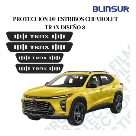 Sticker Protector De Estribos Chevrolet Trax Diseño 8 - Image 3