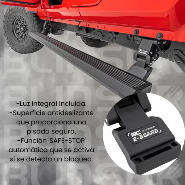 Estribos Electricos Rc Para Jeep Jt Gladiator 2020 - 2024