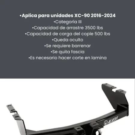 Tiron Jalon De Arrastre Para Volvo Xc-90 2016-2020 Alaska - Image 3
