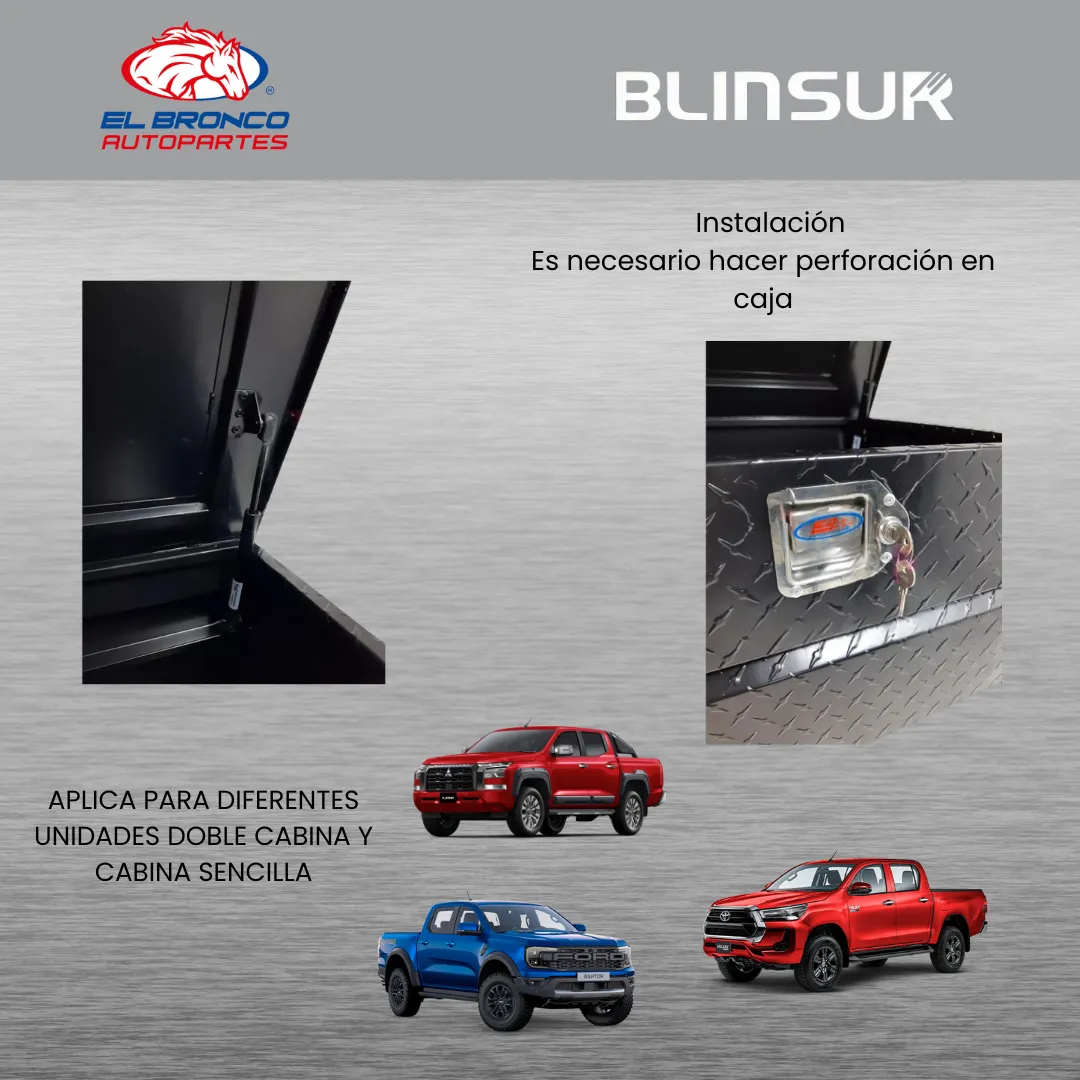 Caja Herramienta Colgante Para Nissan Frontier 2016 - 2014+ - Image 3