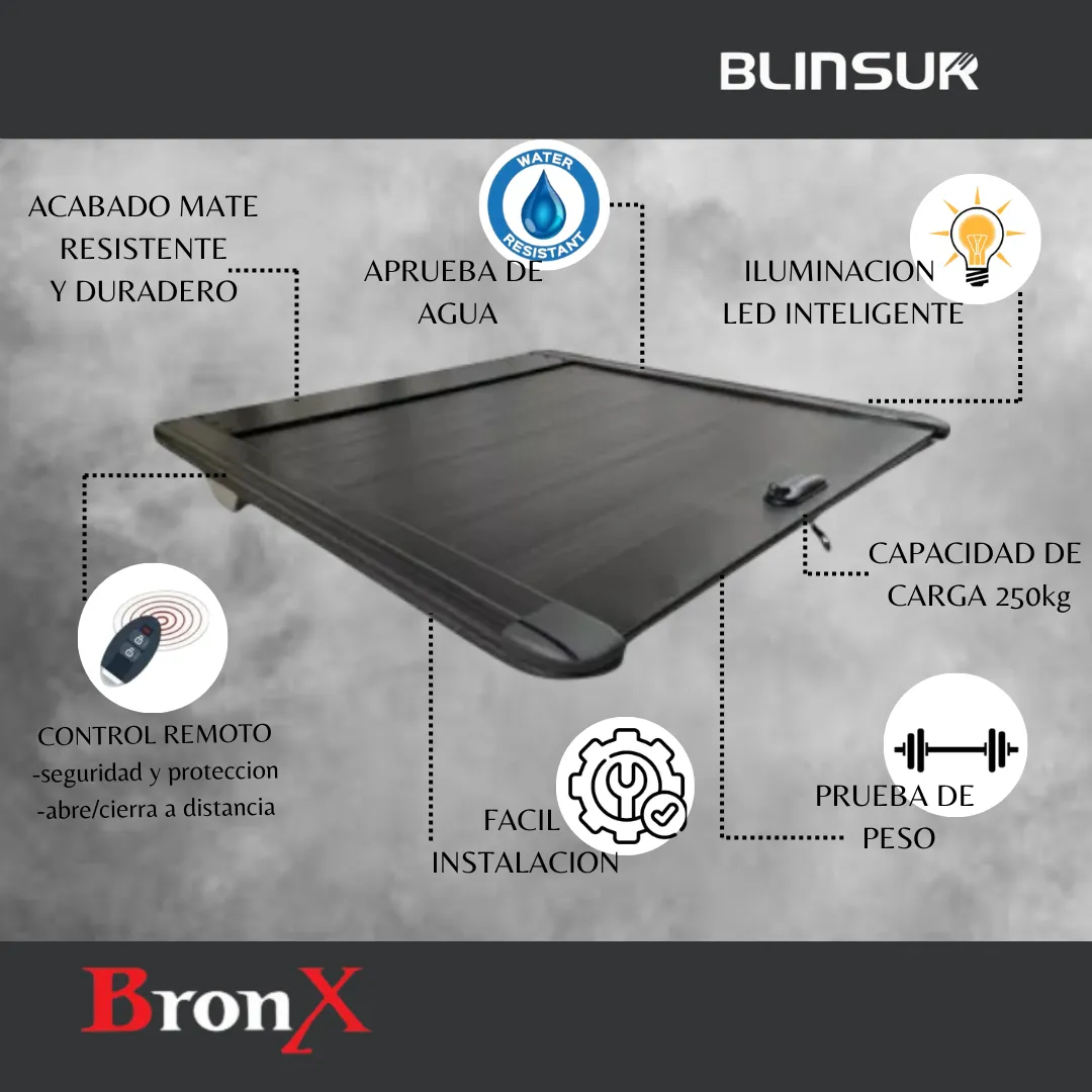 Tapa Cubre Batea Electrica Para Ram 1500 2019-2024 Dc - Image 3