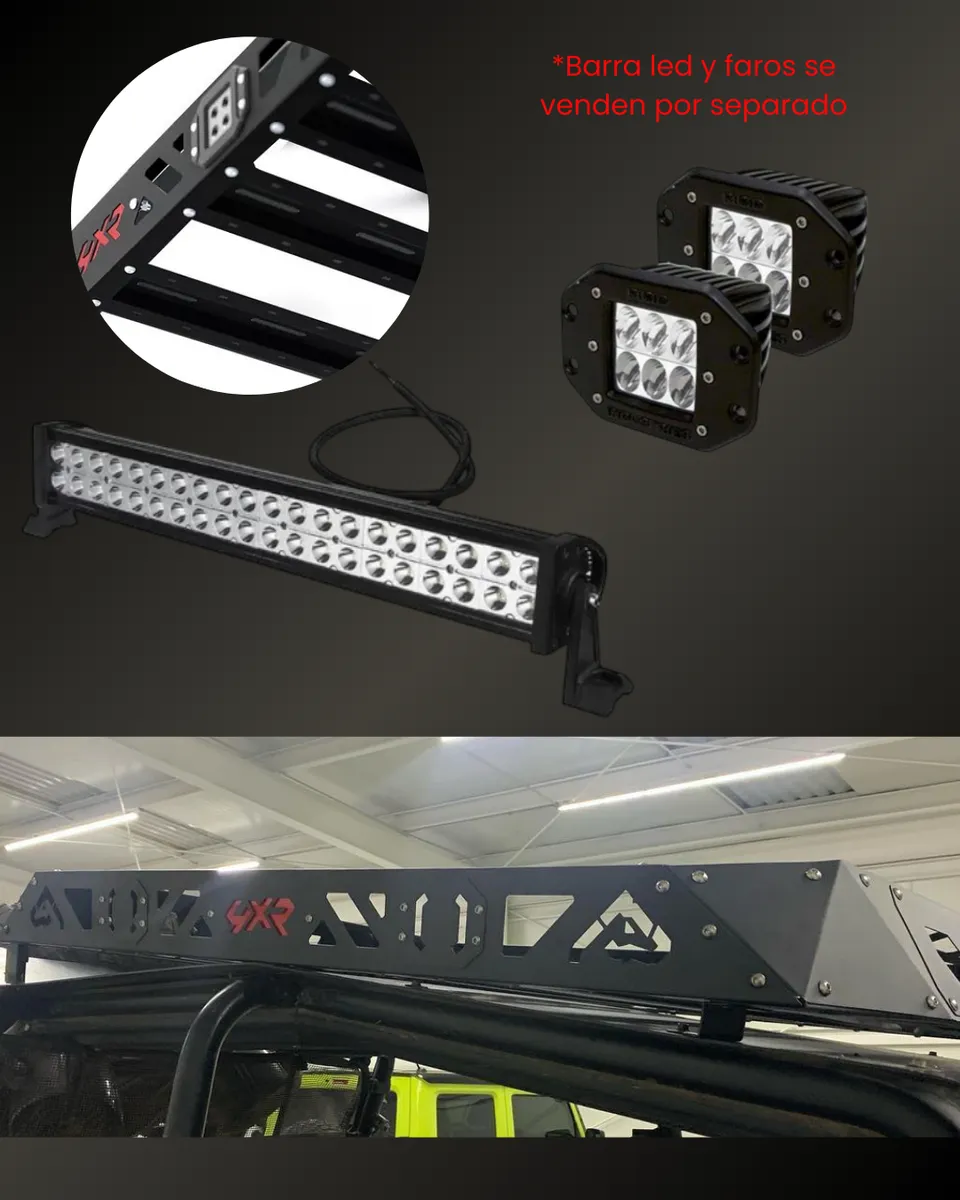 Canastilla Portaequipaje Bronx 4xr Para Suzuki Jimny - Image 3