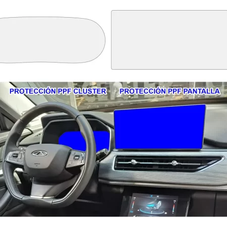 Protección Ppf Pantalla Y Cluster Tiggo 8 Pro 2023 - Image 3