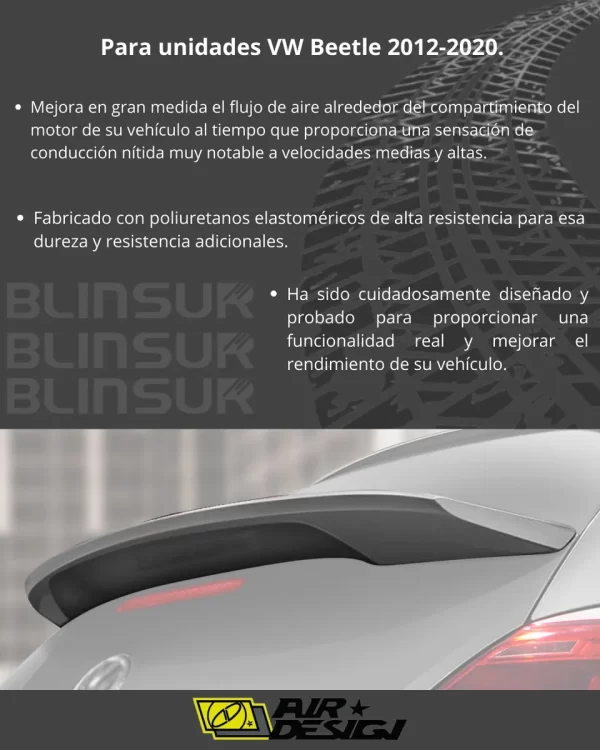 Aleron Racing Vw Beetle 2012 - 2020