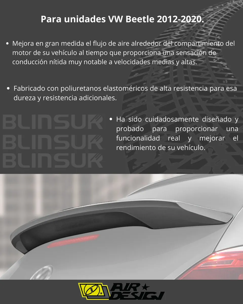 Aleron Racing Vw Beetle 2012 - 2020 - Image 3