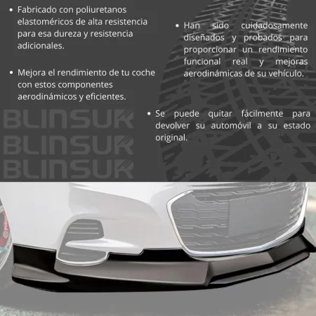 Spoiler Delantero Con Splitter Chev Cavalier 2017 - 2021 - Image 3