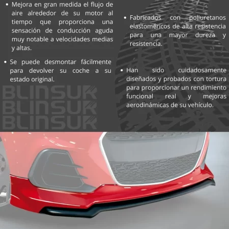 Spoiler Delantero Con Splitter Chevrolet Spark 2017 - 2018 - Image 3