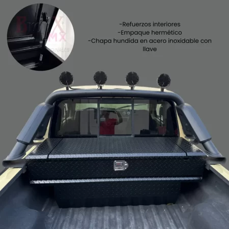 Caja Herramientas Para Toyota Tundra 2007-2025 C/ Roll Bar. - Image 3