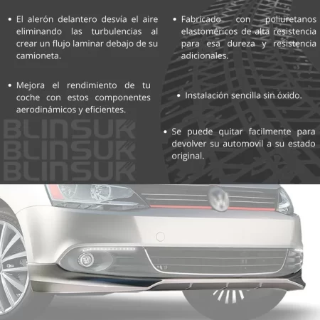 Spoiler Delantero Vw Jetta 2011 - 2014 - Image 3