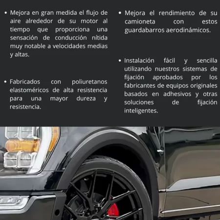 Juego De Cantoneras Tipo Oe Ford F-150 2021-2023 - Image 3