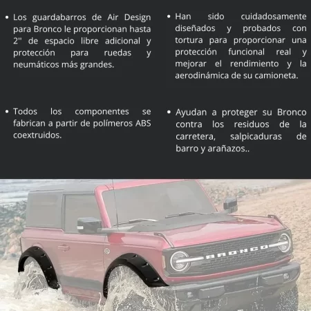 Juego De Cantoneras Super Bolt (2 Pts) Ford Bronco 2021-2025 - Image 3