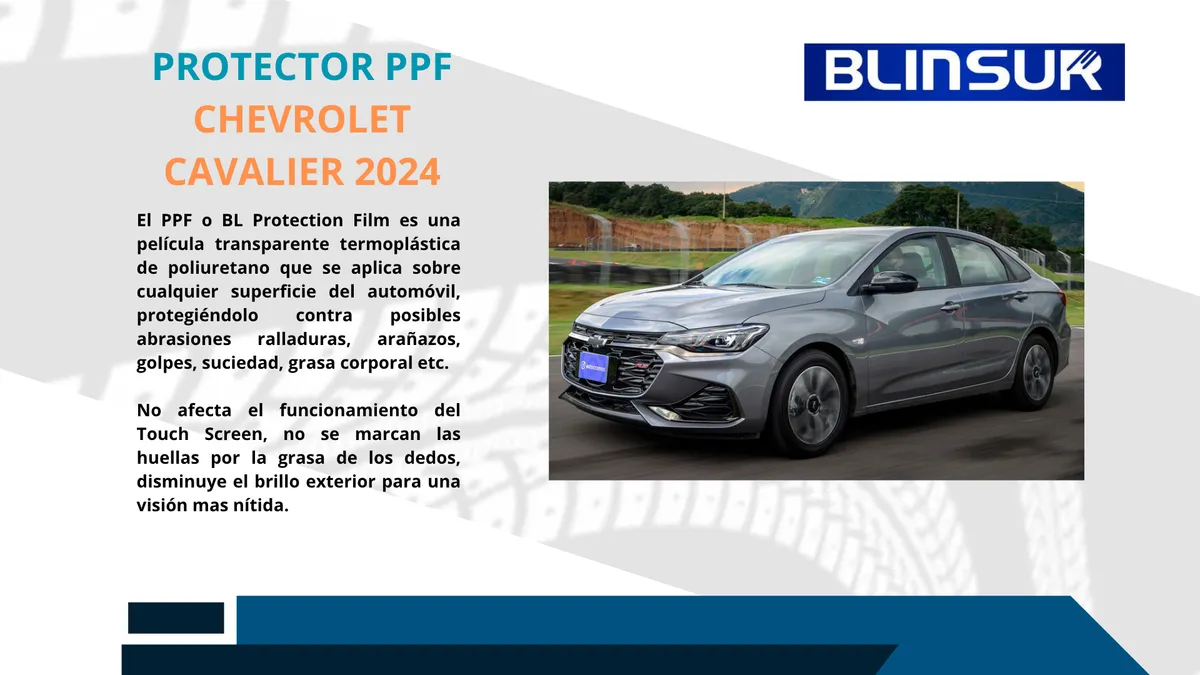Protector Ppf Faros Para Chevrolet Cavalier Turbo 2024 - Image 3
