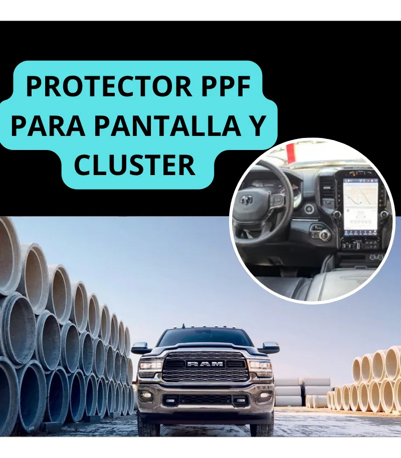 Protección Bl Pantalla Y Clúster Para Ram Box 2024 - Image 3