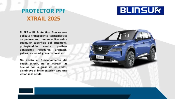 Protección Ppf Pantalla Y Clúster Para Xtrail 2025